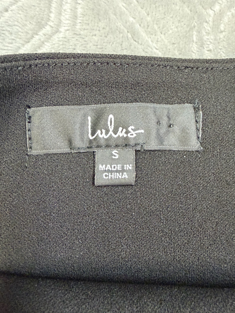 Lulu's Black One-Shoulder Ruched Mini Dress - Picture 6 of 7